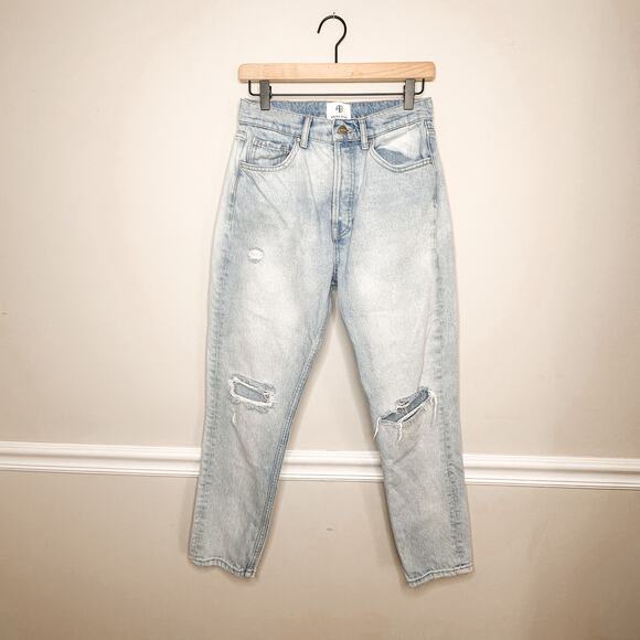 Anine Bing Sonya Lightwash Jeans - Picture 3 of 9